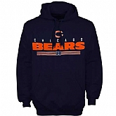 Men's Chicago Bears Critical Victory VI Hoodie - Navy Blue,baseball caps,new era cap wholesale,wholesale hats